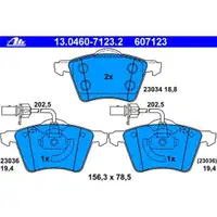 ATE 13.0460-7123.2 Belagsatz