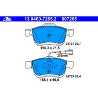 ATE 13.0460-7265.2 Belagsatz