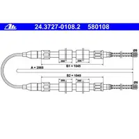 ATE 24.3727-0108.2 Bremsseil