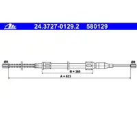 ATE 24.3727-0129.2 Bremsseil