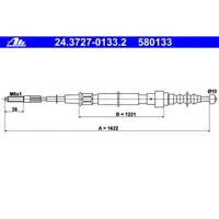 ATE 24.3727-0133.2 Bremsseil