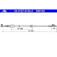 ATE 24.3727-0152.2 Bremsseil