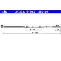 ATE 24.3727-0160.2 Bremsseil