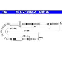 ATE 24.3727-0155.2 Bremsseil