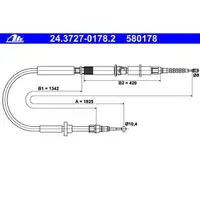 ATE 24.3727-0178.2 Bremsseil