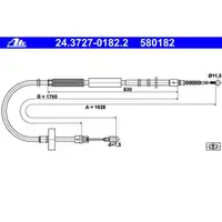 ATE 24.3727-0182.2 Bremsseil