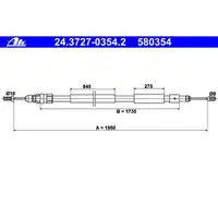 ATE 24.3727-0354.2 Bremsseil