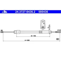 ATE 24.3727-0436.2 Bremsseil