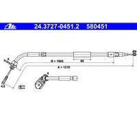 ATE 24.3727-0451.2 Bremsseil