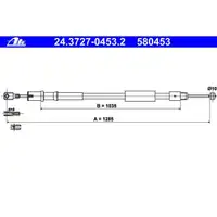 ATE 24.3727-0453.2 Bremsseil