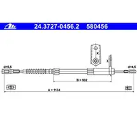 ATE 24.3727-0456.2 Bremsseil