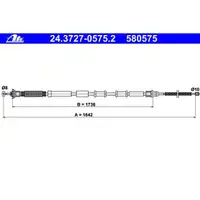 ATE 24.3727-0575.2 Bremsseil