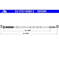 ATE 24.3727-0580.2 Bremsseil