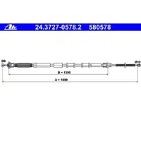 ATE 24.3727-0578.2 Bremsseil
