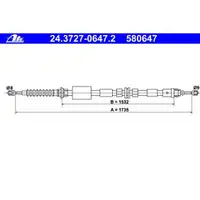 ATE 24.3727-0647.2 Bremsseil