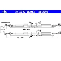 ATE 24.3727-0659.2 Bremsseil