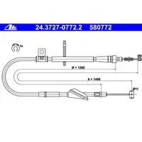 ATE 24.3727-0772.2 Bremsseil