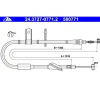 ATE 24.3727-0771.2 Bremsseil