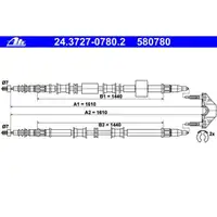 ATE 24.3727-0780.2 Bremsseil
