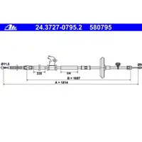 ATE 24.3727-0795.2 Bremsseil