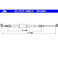 ATE 24.3727-1069.2 Bremsseil