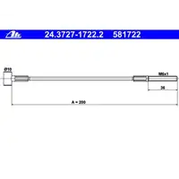 ATE 24.3727-1722.2 Bremsseil