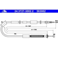 ATE 24.3727-3002.2 Bremsseil