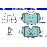 ATE 13.0470-2713.2 Ceramic Belagsatz