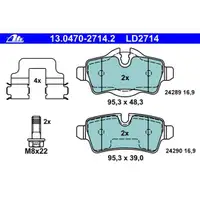 ATE 13.0470-2714.2 Ceramic Belagsatz