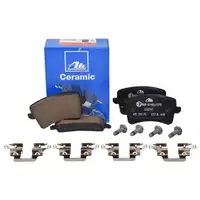 ATE Bremsenset Bremsscheiben Ø300 voll Bremsbeläge Ceramic hinten Audi A4 A5 Q5
