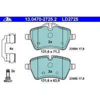 ATE 13.0470-2725.2 Ceramic Belagsatz