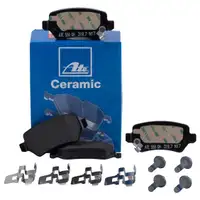 Original ATE Bremsenset Scheiben Ø264 4-Loch voll Beläge Ceramic hinten Opel Ast
