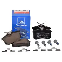 ATE Bremsenset Scheiben 230 mm voll Ceramic Bremsbeläge hinten Golf4 1J A3 8L