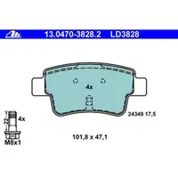 ATE 13.0470-3828.2 Ceramic Belagsatz
