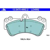 ATE 13.0470-4992.2 Ceramic Belagsatz