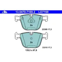 ATE 13.0470-7169.2 Ceramic Belagsatz