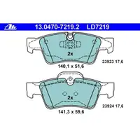 ATE 13.0470-7219.2 Ceramic Belagsatz