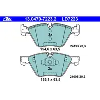 ATE 13.0470-7223.2 Ceramic Belagsatz