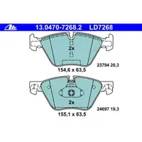 ATE 13.0470-7268.2 Ceramic Belagsatz