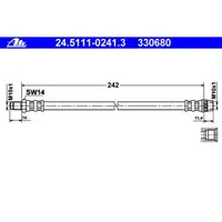ATE 24.5111-0241.3 Bremsschlauch