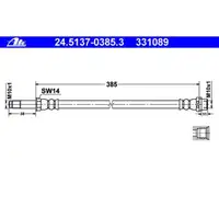 ATE 24.5137-0385.3 Bremsschlauch