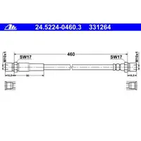 ATE 24.5224-0460.3 Bremsschlauch