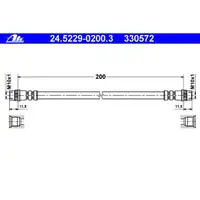 ATE 24.5229-0200.3 Bremsschlauch