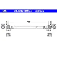 ATE 24.5242-0190.3 Bremsschlauch