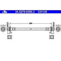 ATE 24.5279-0300.3 Bremsschlauch