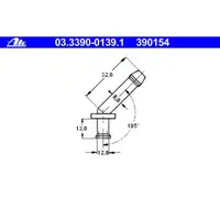 ATE 03.3390-0139.1 Kniestueck