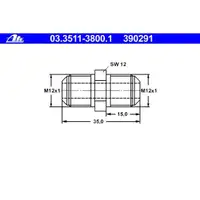 ATE 03.3511-3800.1 Zwischenstueck