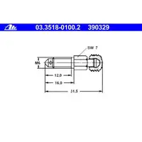 ATE 03.3518-0100.2 Entluefterventil