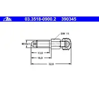 ATE 03.3518-0900.2 Entluefterventil