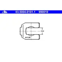 ATE 03.5004-0101.1 SCHLAUCHHALTER